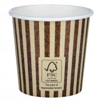 Papierový pohár 100 ml I love coffee