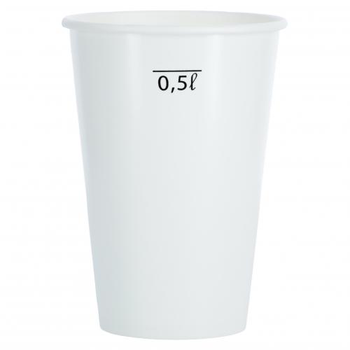 Papierový pohár 630 ml ryska 0,5 L