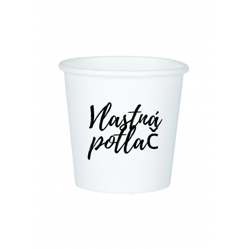 Papierový pohár 100 ml s vlastným motívom