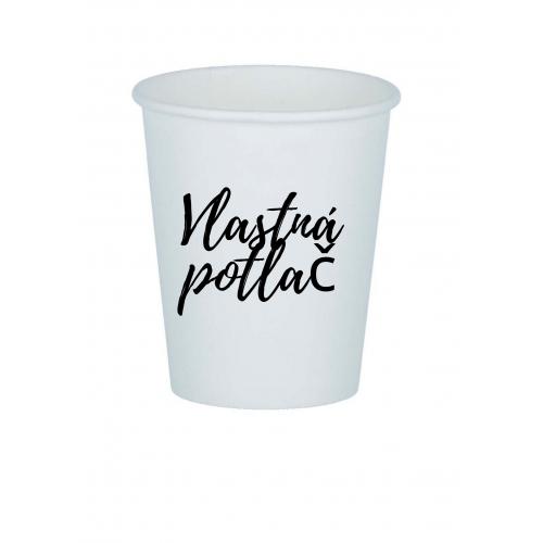Papierový pohár 250 ml s vlastným motívom