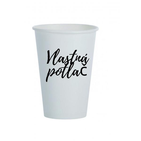 Papierový pohár 500 ml s vlastným motívom