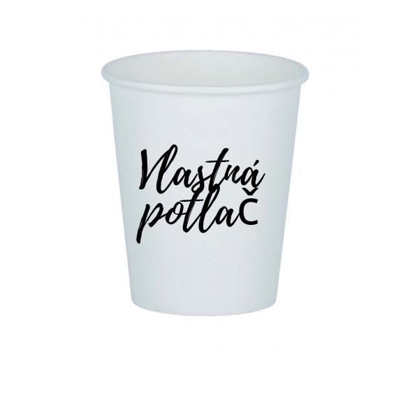 Papierový pohár 250 ml s vlastným motívom